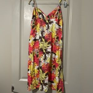 Oxbow Summer Flower slip cotton dress Size 4